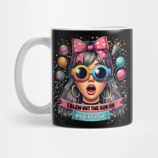 I Blew Out the Sun on My Birthday Solar Eclipse April 8, 2024 Birthday Girl Mug